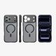 19. Spigen Ultra Hybrid MagSafe Hülle für iPhone 18 Pro / 17 Pro – Frostschwarz