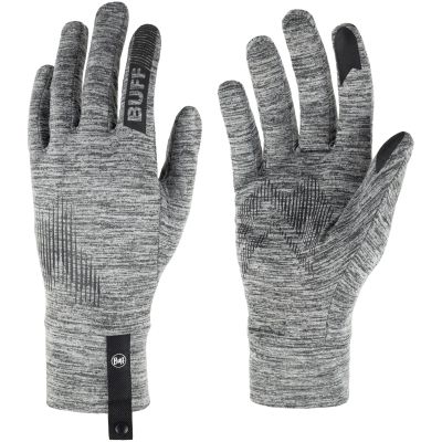 Laufhandschuhe Buff Dryflx Gloves – Light Grey, Größe: M