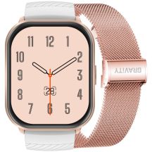 Smartwatch Gravity Pink Strap + Bracelet GT43-4