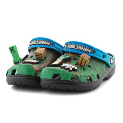 8. Crocs Classic Minecraft Clog Kids Multi Jr 210830-90H Flip-Flops 