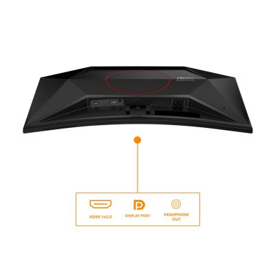 4. AOC C27G42ZEP Computermonitor 68,6 cm (27") 1920 x 1080 px Full HD LCD Schwarz, Rot
