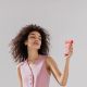 10. Jisulife Handventilator Life9 3600mAh Tragbarer Mini-Gebläse-USB-Ventilator - Rosa