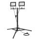 2. Doppelstrahler 2x50W SMD-LED 8500lm 230V auf einem 1,8m Stativ