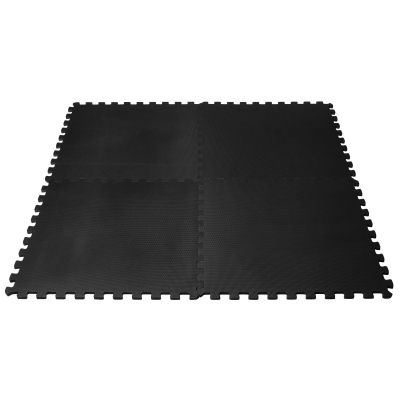 13. VIRTUFIT FITNESS-PUZZLEMATTE 120X120 CM SCHWARZ