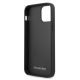 7. Mercedes Leder-Perforated Area Case für iPhone 12 Pro Max - Schwarz