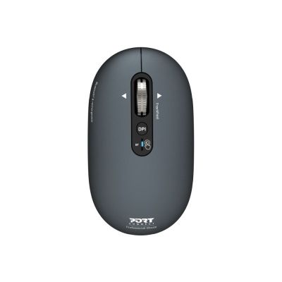 Port Designs 910501 Universalmaus, beidhändig bedienbar, Bluetooth, optisch, 3200 DPI