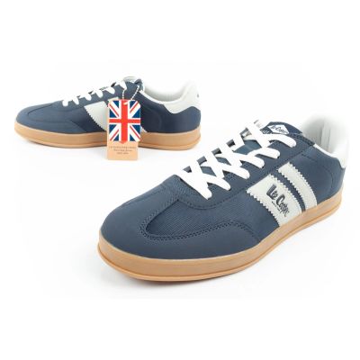17. Lee Cooper Herren-Sneaker, modisch, bequem, langlebig, Marineblau