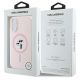 8. Karl Lagerfeld Silikon Karl&Choupette Heads Ring MagSafe Case für iPhone 16 Plus - Pink