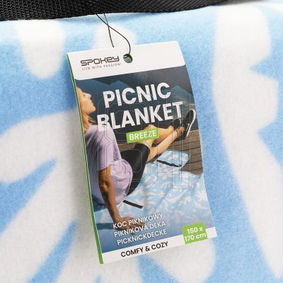 6. Spokey Breeze Picknickdecke 150 x 170 cm SPK-944763