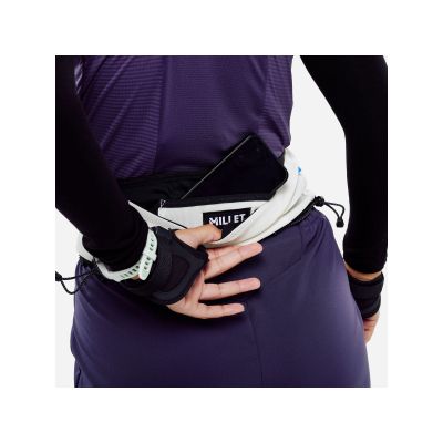 7. MILLET Intense Pro Laufgürtel, weiß und schwarz