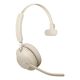 3. Jabra Evolve2 65 UC Mono Link380c Kabelloser Over-Ear-Kopfhörer, Beige