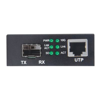 3. Medienkonverter 10GBase-T auf 10GBase-R, 10GB SFP+/10GB RJ45