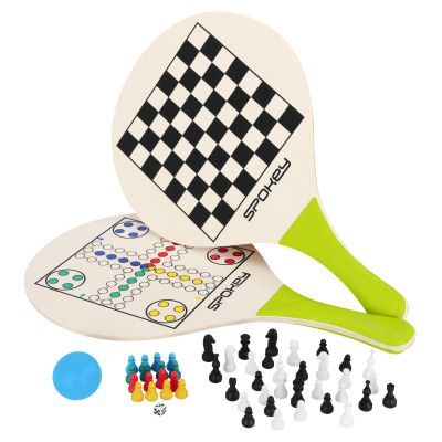 2. Spokey Woo-Bad Game Jr SPK-941776 Badmintonschläger mit Spielen