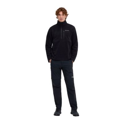 5. Berghaus Prism PT HZ Fleece-Sweatshirt Herren, Größe L, Schwarz
