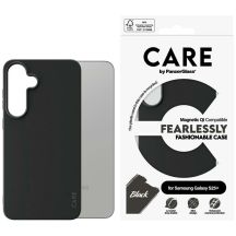 CARE by PanzerGlass Fashion QI-Hülle für Samsung Galaxy S25+ – Schwarz