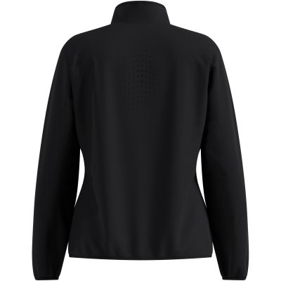 Damen-Laufjacke Odlo Essential Light Jacket – black, Größe: M