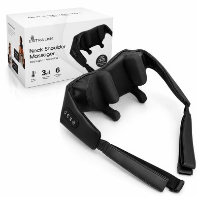 Extralink SmartLife | Kabelloses Massagegerät für Nacken, Schultern und Rücken | 2000 mAh, 25 W