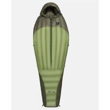 Qunature grüner Winterschlafsack mit Daunenfüllung L