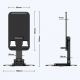 10. Wozinsky WPT-K393 stabiler Ständer für Smartphone und Tablet – schwarz