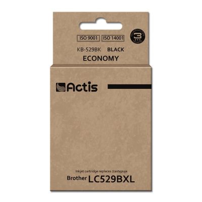 Actis KB-529Bk Tinte (ersetzt Brother LC529BK; Standard; 58 ml; schwarz)