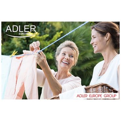 14. Adler AD 8051 Reisewaschmaschine (1000 U/min; 3 kg; 370 mm; blau)