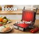 7. ELDOM KONTAKTGRILL GK200 2000W, TEMPERATURREGELUNG, ZWEI FETTBEHÄLTER, PLATTEN MIT ANTIHAFTBESCHICHTUNG