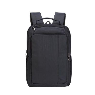 2. RIVACASE RUCKSACK FÜR LAPTOP 15,6" CENTRAL, SCHWARZ, 15L, AUS POLYESTER, TASCHEN FÜR TABLET 10,1", SMARTPHONE, DOKUMENTE UND ZUBEHÖR