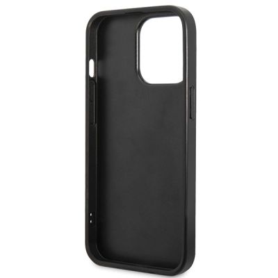 7. Guess Strass Metal Logo iPhone 13 Pro 6.1" Hülle - Schwarz