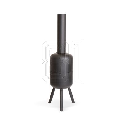 7. Bonfeu Bonbini Gartenkamin schwarz 2901