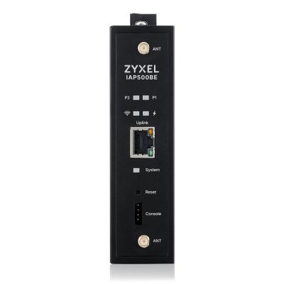 Wi-Fi-7-Access Point Zyxel IAP500BE-EU0101F BE5000, Dual Radio 2x2 MU-MIMO, PoE+ (802.3at), industrieller Access Point, DIN-Schienenmontage, Standalone/Nebula Cloud Managed