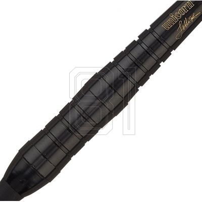 5. Einhorn-Dartpfeile aus schwarzem Messing mit weicher Spitze – Jelle Klaasen 19 g: 23771 | 21 g: 23772