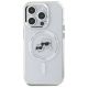 3. Karl Lagerfeld IML Metal Karl&Choupette Head MagSafe Case für iPhone 15 Pro Max - Weiß