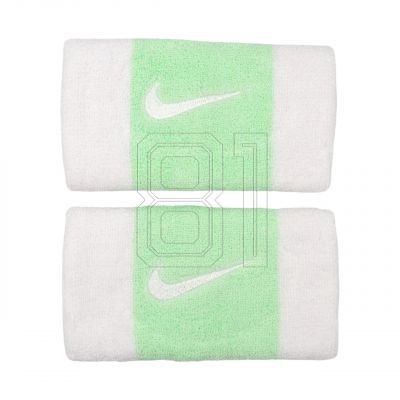 Nike Swoosh Doublewide Wristbands 2 Pack N0001586117OS