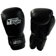Profight Boxhandschuhe aus Leder Dragon, schwarz