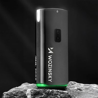 5. Wozinsky Fahrrad-Frontlicht + USB-C-Kabel (3000 lm) - Schwarz