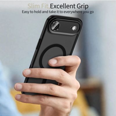 5. Tech-Protect MagCam MagSafe Case für iPhone 17 Air – Mattschwarz