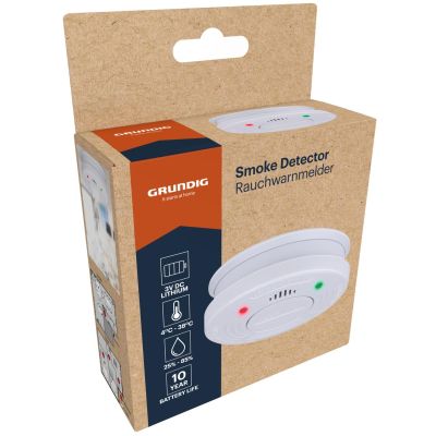 4. Kohlenmonoxid-Detektor mit LED-Leuchte und 10-Jahres-Batterie