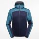 3. La Sportiva Cosmic Hoody M L69 643642 Deep Sea/Hurricane Sweatshirt