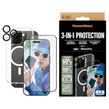 PanzerGlass Bundle 3in1 iPhone 16 Pro 6,3" D3O Hardcase + Displayschutzfolie UWF+ Objektiv B1292+2862+1284