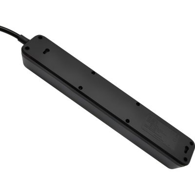 6. DEFENDER Steckdosenleiste SFS 135, 4 Steckdosen + 3× USB, 5 m, schwarz, 99458