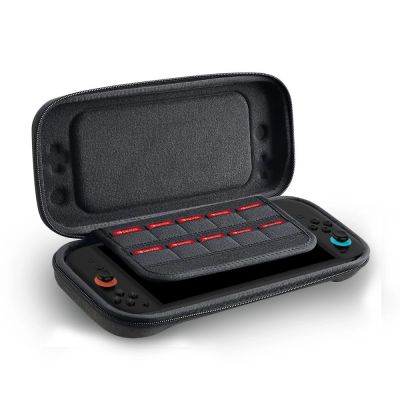 3. Tech-Protect Hardpouch-Hülle für Nintendo Switch 2 - Grau