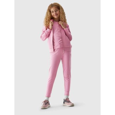 5. Mädchen-Sweatshirt mit Kapuze, 4F Junior