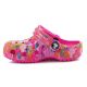 9. Crocs Classic Hyper Real Clog Jr 208451-90H Flip-Flops