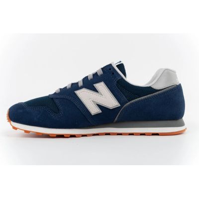 2. Herren-Sportschuhe New Balance 373, marineblaue Sneaker aus Leder