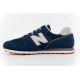 2. Herren-Sportschuhe New Balance 373, marineblaue Sneaker aus Leder