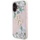 2. Guess Grained Roses Big 4G Logo iPhone 16 Hülle - Rosa