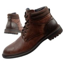 Wrangler George Herrenschuhe Chelsea Boots elegant modisch braun