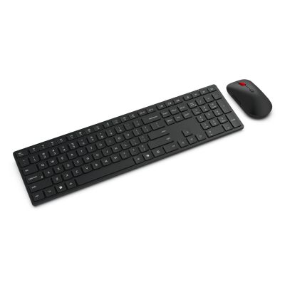 3. Lenovo 4X31S04814 Tastatur und Maus inklusive, Office RF Wireless + Bluetooth, Deutsch, Schwarz
