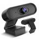 13. NANORS USB-Webcam HD 1080P (1920x1080) mit integriertem Mikrofon, Kabellänge 1,7 m, 25 FPS, RS680