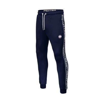 Pit Bull West Coast Tape Logo Dunkelblaue Jogginghose - 16230359